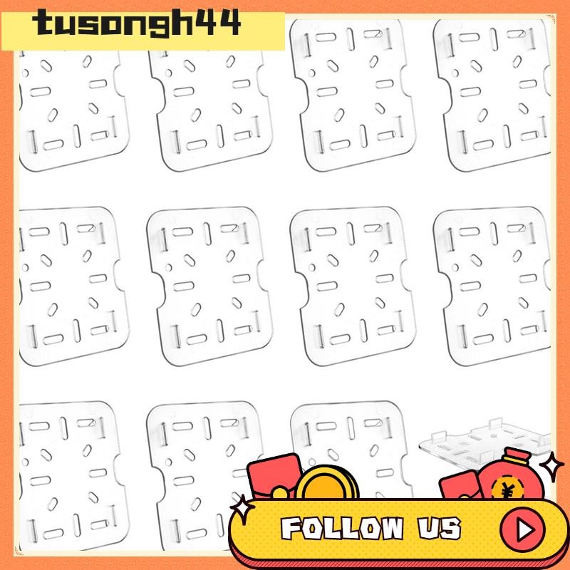 12 PCS Plastic Shelf For 1/3 Size Food Pan Clear Plastic Grate