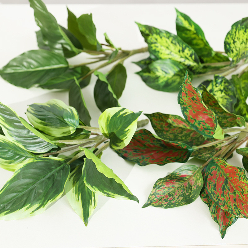 Mini Artificial Greenery Plants Outdoor UV Resistant Fake Plants ...
