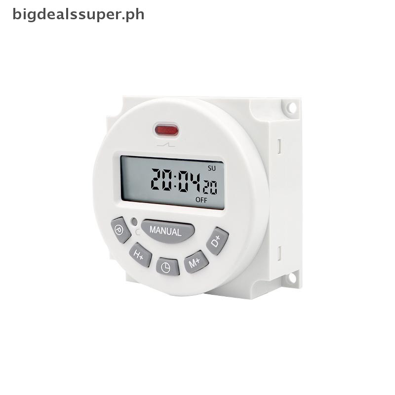 Pro Relay LCD Timer Hour Minute Count Digital Timer Switch 220V Weekly ...