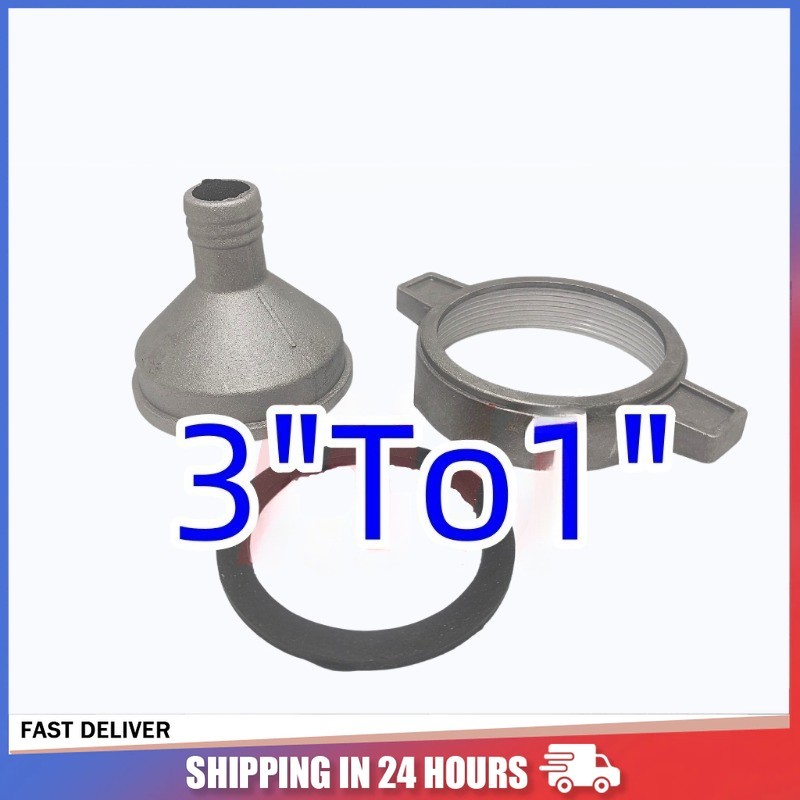 [Fast Shipping] 3x1 Engine Pump Reducer Gasoline Diesel Water Pump 3 to ...