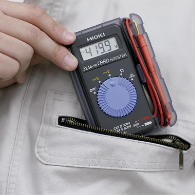HIOKI 3244-60 Digital Multimeter DMM Card HiTester Voltage Resistance ...