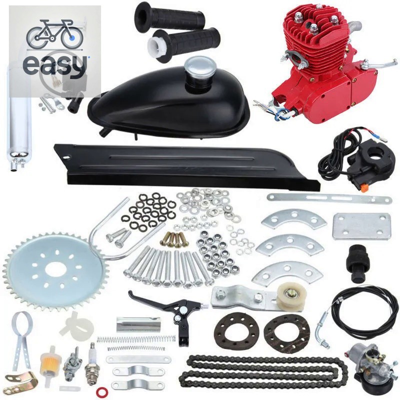 YALU Motor 100cc 80cc Kit Ebike Motorized Gas Engine Set Max 2800W Up