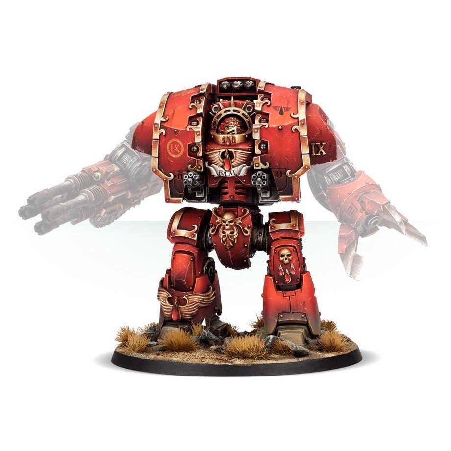 H598 Blood Angels Leviathan Dreadnought Plate Model Resin Recasts ...