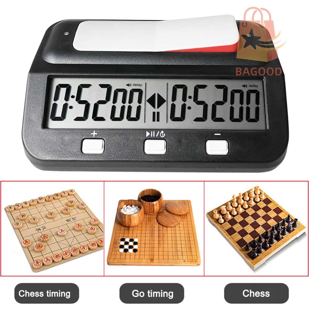 Professional Digital Chess Timer with Count Up Down Function for Board ...