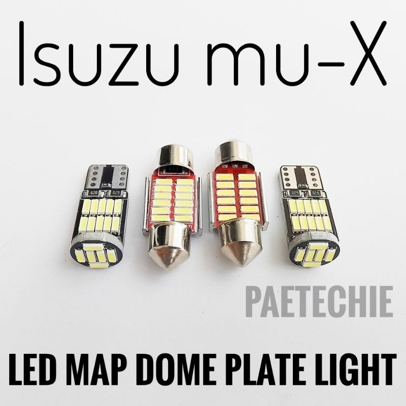 Isuzu mu-X LED Map Dome Light Trunk Plate Bulb Cabin Interior MUX ...