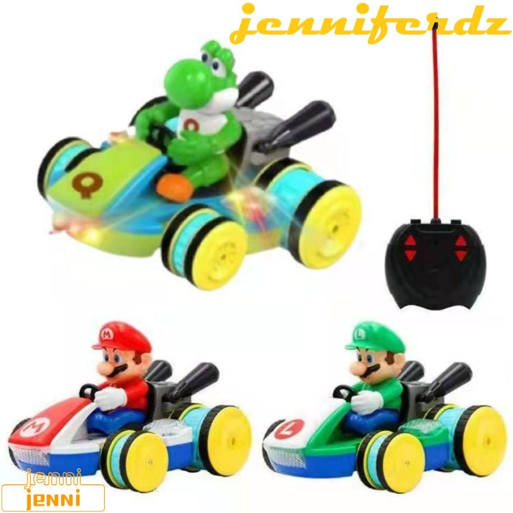 JENNIFERDZ Super Mario Figure Racer Cars Creative Mario Action Figure ...
