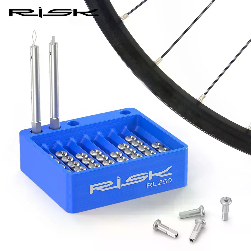 Risk Bicycle Spoke Nipples Arrangement Tool Box for Carbon Spoke Caps ...