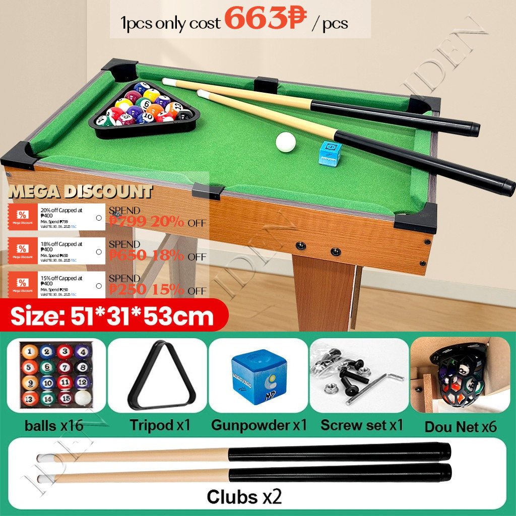 20-Inch Mainstreet Classics Children Toys Mini Billiard Pool Game Set ...