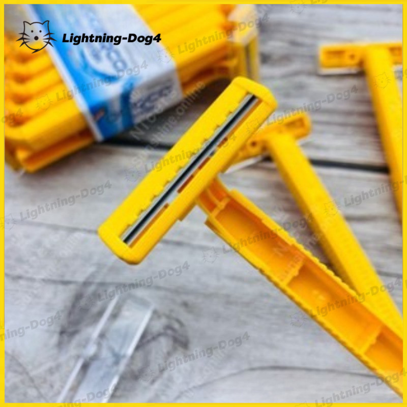 10pcs/pack original Dorco Yellow Razor Twin Blade Disposable TD708N ...