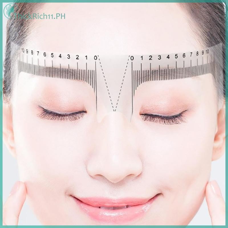 ThickRich 6 Styles Reusable Eyebrow Ruler Microblading Semi Permanent ...