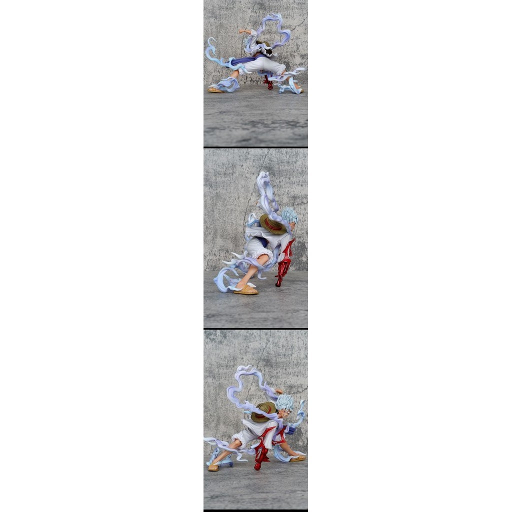 Anime One Piece Apollo NICKA Five-Gear Lufei Squat Second-Gear Fruit ...