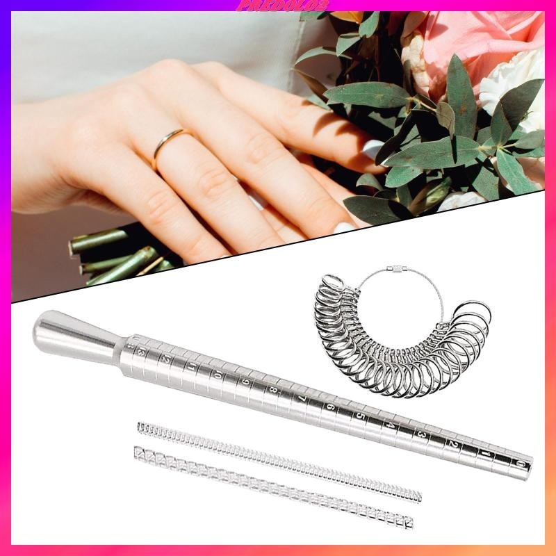 [Predolo2] Metal Ruler Measurer & Sizing Tools with 3 Clear Size Mark ...