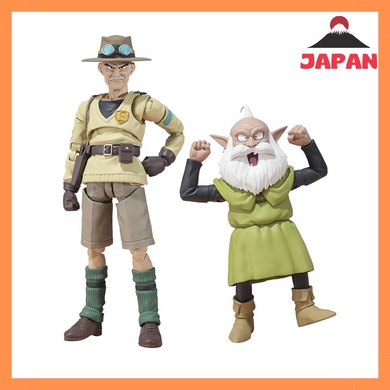 S.H. Figuarts SAND LAND Rao & Sheef approximately 150mm & 110mm PVC ...