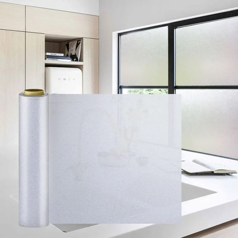 PVC Frosted Glass Sticker Waterproof No Glue Window Film Privacy ...