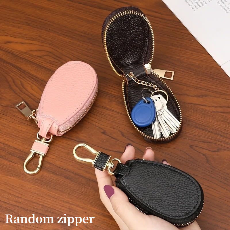 1pc Multifunctional Mini Key Case, Unisex Vintage Style PU Key Pouch ...