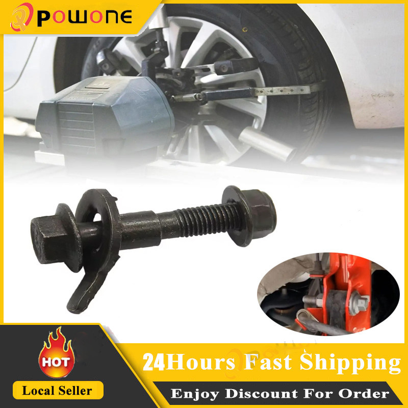 Bulloni Regolabili Camber 12mm - Kit Allineamento Ruote, Verde Militare, 5 Pezzi