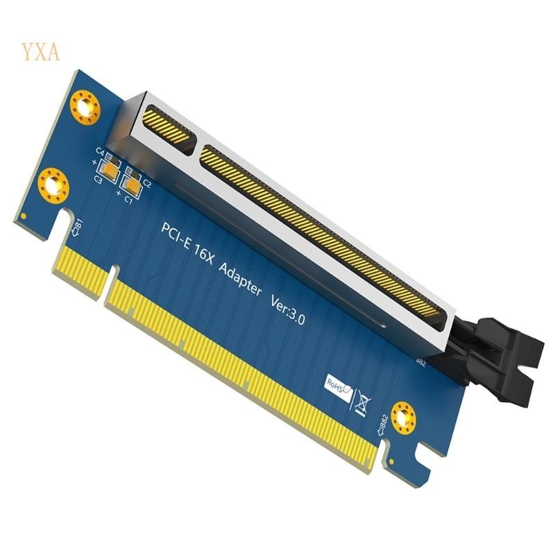 Carte Graphique PCI-E X16 Riser Card 90 Degree Turn Angled PCB