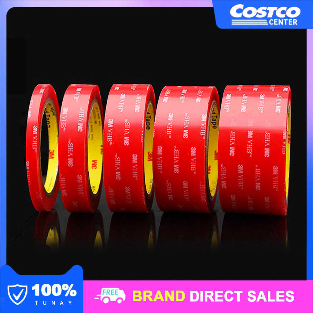 Super Strong Double Sided Tape with Foam Traceless Rubber Adhesive Tape