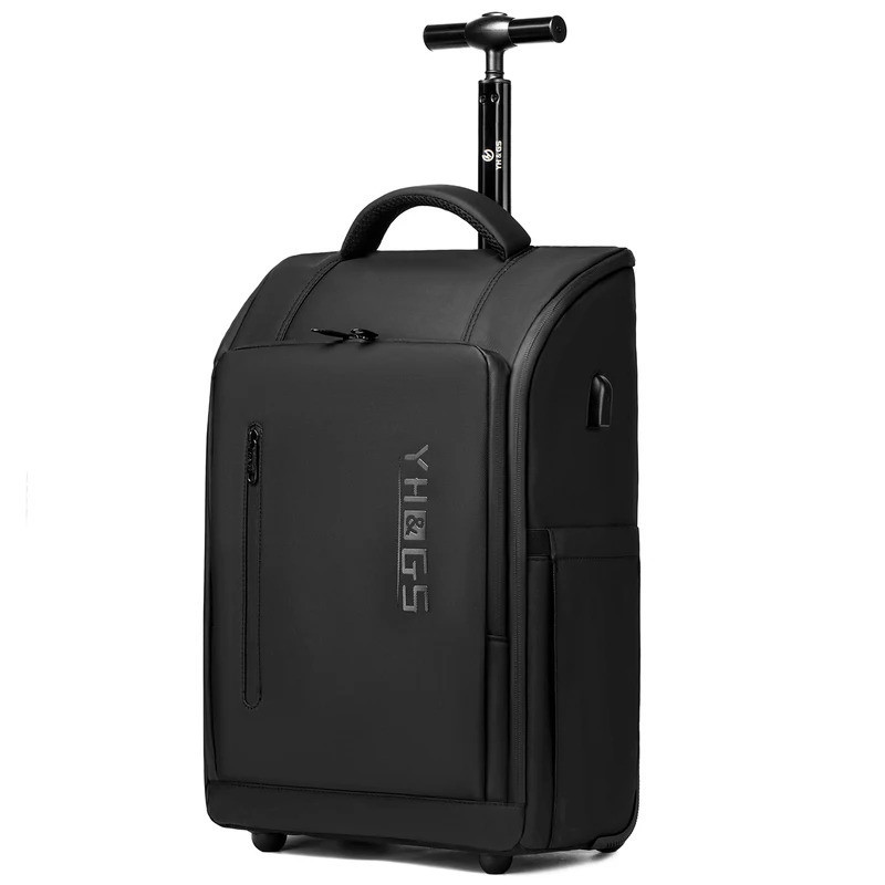 Business Rolling Luggage Backpack Waterproof Backpack with Wheels Travel Trolley Bags Carry on Luggage Bags Cabin Carry on Bag Shopee Philippines