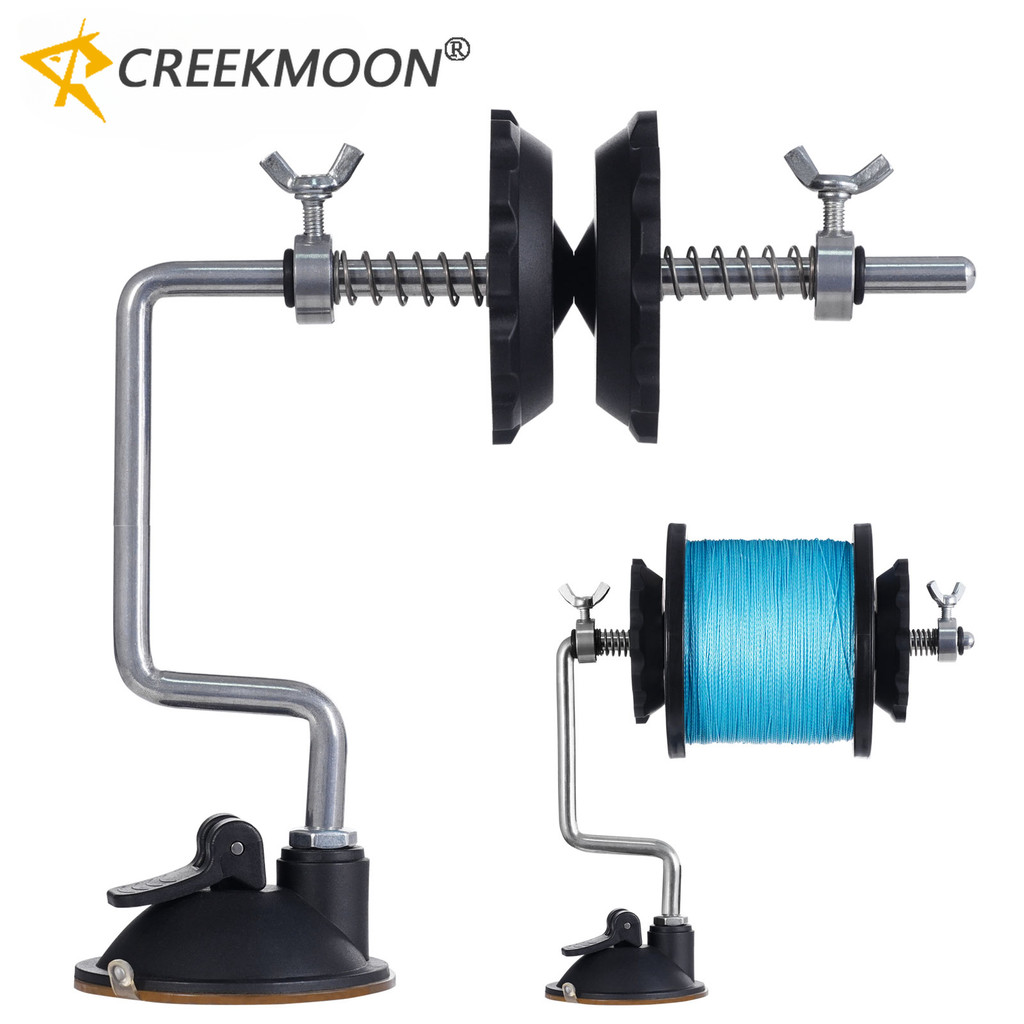 Fishing Line Spooler Winder Machine Vacuum Clamp Fishing Reel Line ...