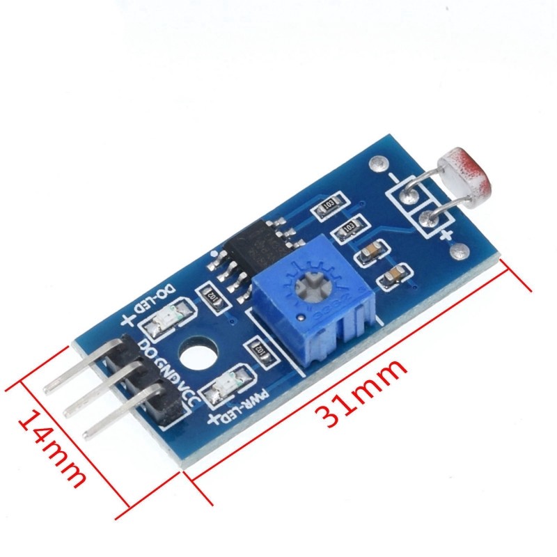 Photosensitive brightness resistance sensor module Light intensity ...