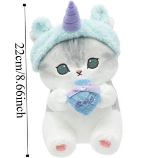 ROUSE Shark Cat Plush Toy, Beauty Series Cross Dressing Shark Cat Plush ...