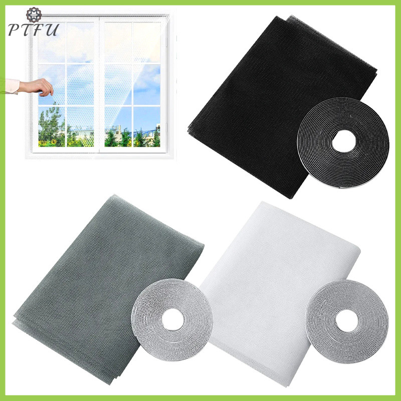 NEW Anti Fly Mosquito Net Window Screen Mesh Adhesive Mosquito Insect