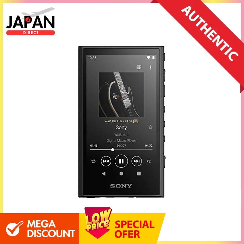 SONY WALKMAN 32GB Hi-Res A300 Series NW-A306 Audio Player Black 743334 1120x
