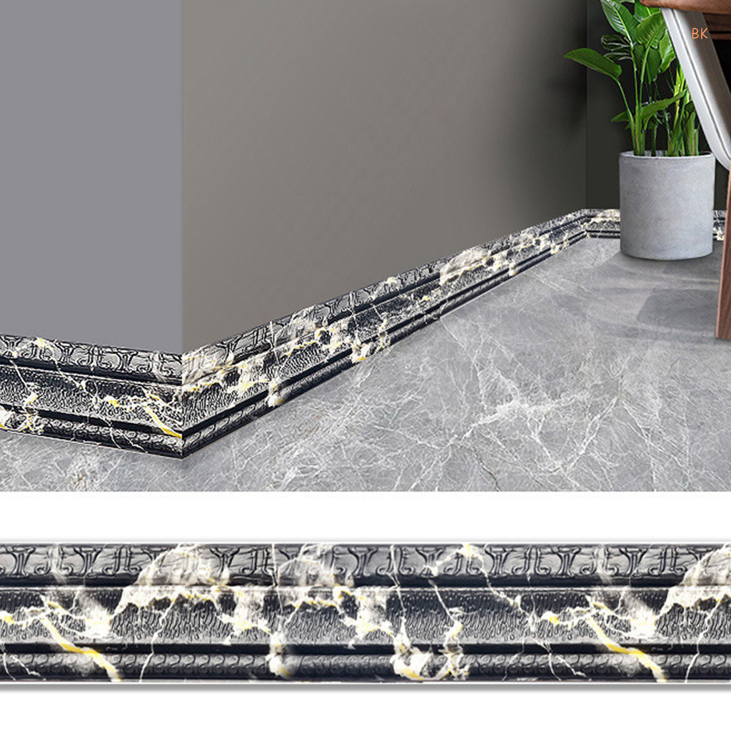 Guest Ruyunlai Peel And Stick Wallpaper Borders Self-Adhesive For Bathroom Wall Border Sticker Home Ceiling Decorative Border For Living Room Kitchen - View #8