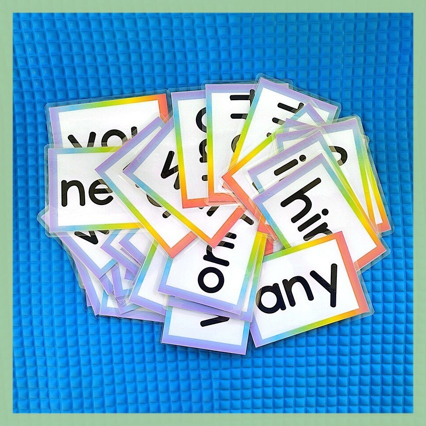 BabyGenic Basic Sight Words Flash Cards | Shopee Philippines