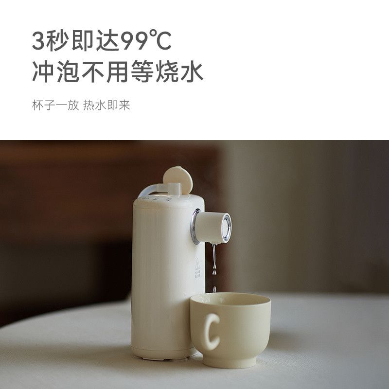 olayksLishi Instant Hot Water Dispenser Desktop Small Mini Portable