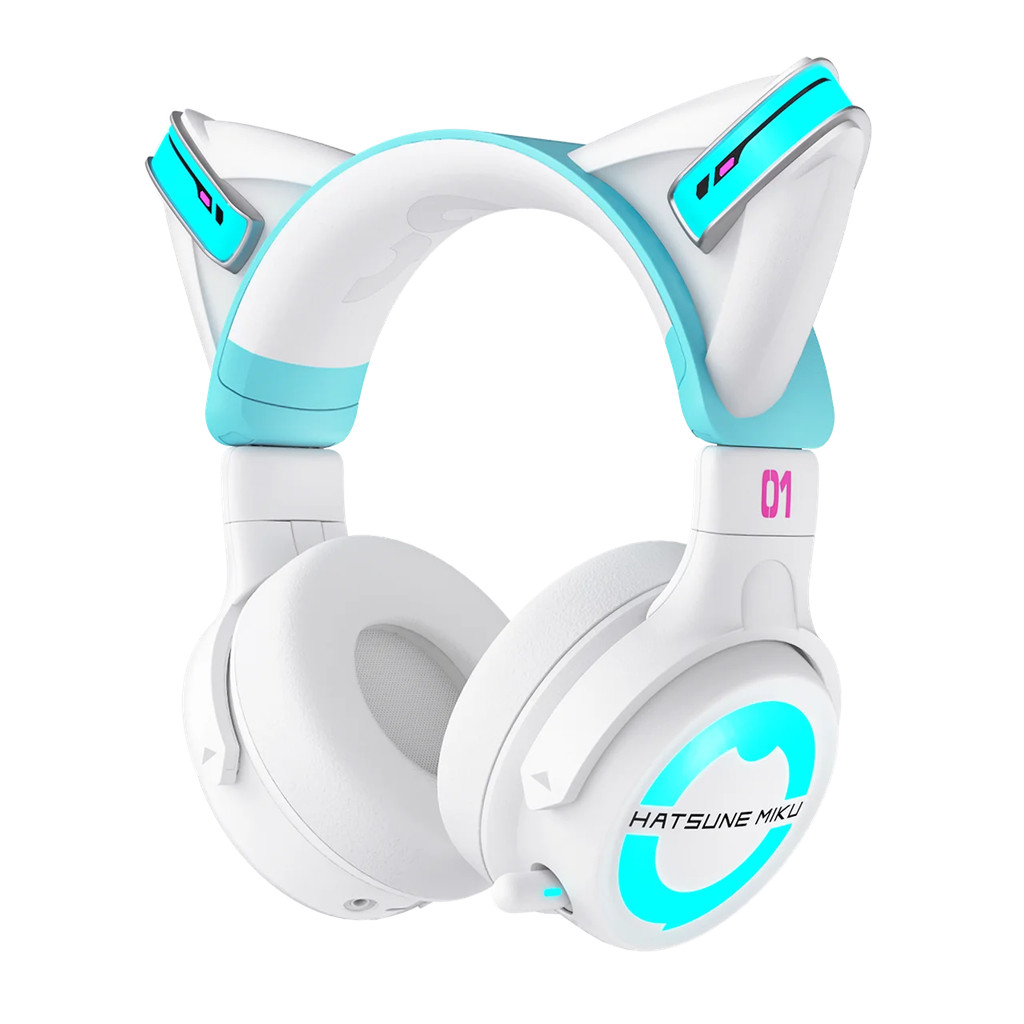 YOWU MIKU2 Hatsune Miku co branded NX headphone, physical sound insulation  and noise reduction, BT5, 3, video game female IP computer headset,