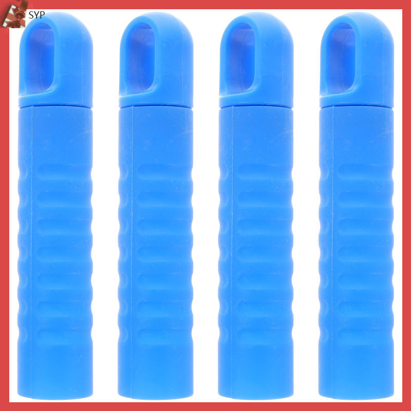 Sweeping Broom Handle Grip Clothesline Pole End Cap 2 Pcs Accessories Floor Rail Cleaning For Pink