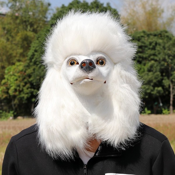 cat dress dog halloween costume dog clothes in stock Cute Poodle Mask