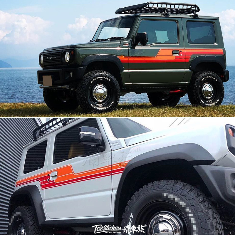 Car Sticker For Suzuki New Jimny Body Appearance Refit Decoration Jimny ...