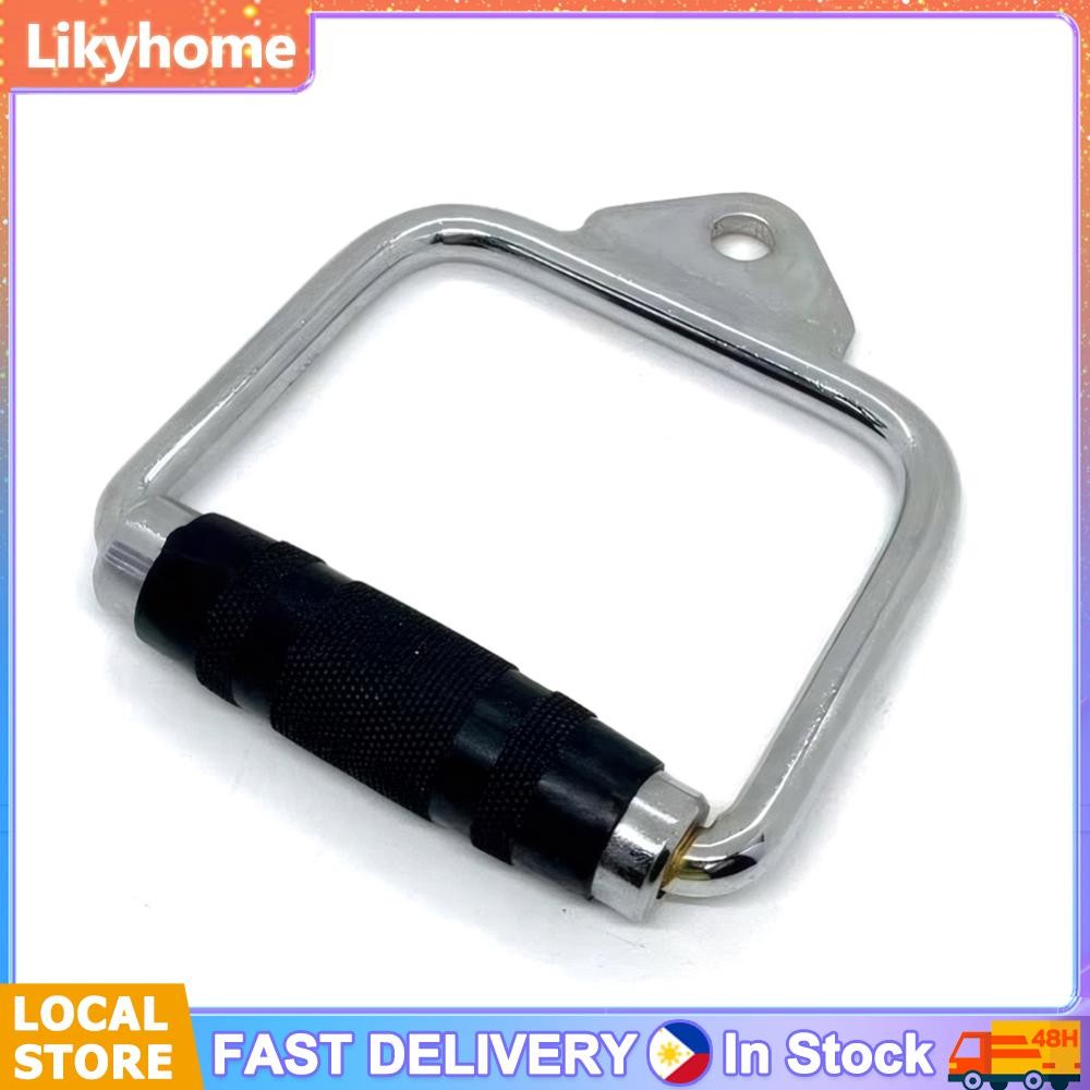 Pulldown Cable Machine Steel Handle with Rubber Heavy Duty Cable ...