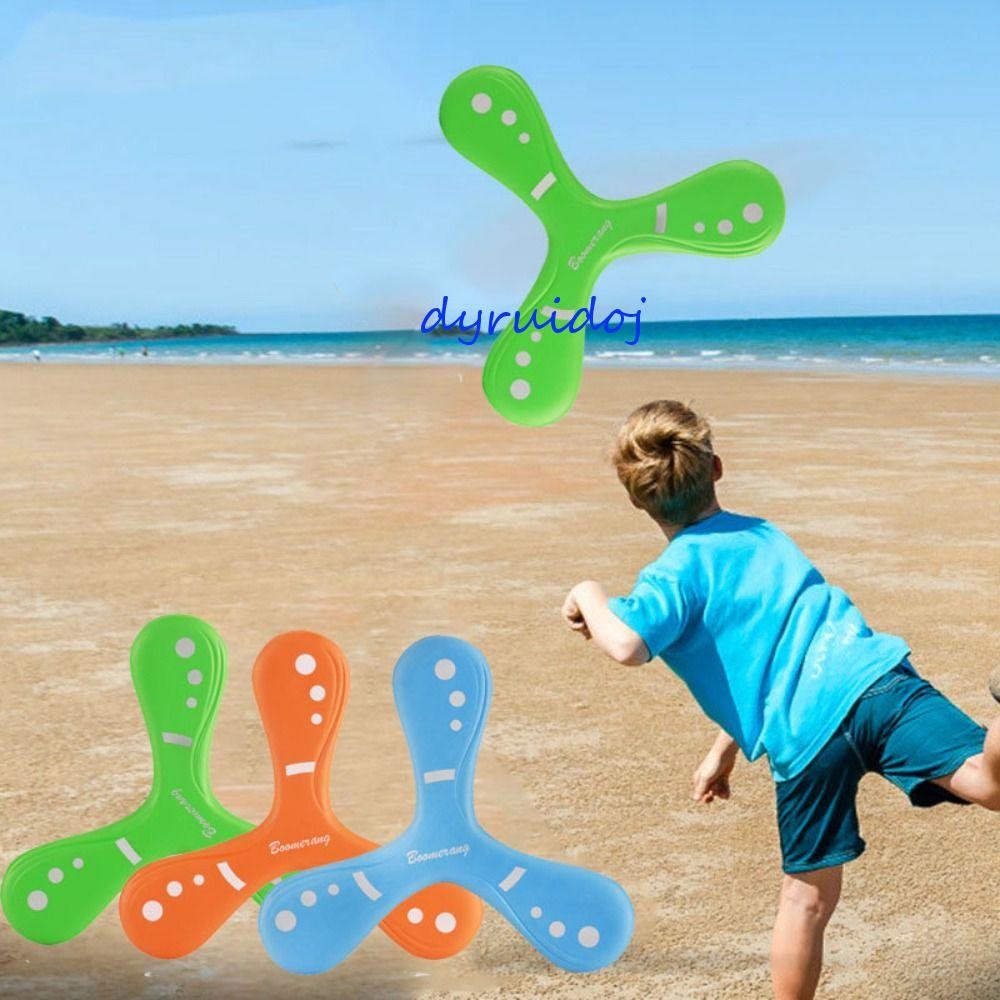 DYRUIDOJ Flying Boomerang Toy, Fast Catch Returning Profesional Three ...