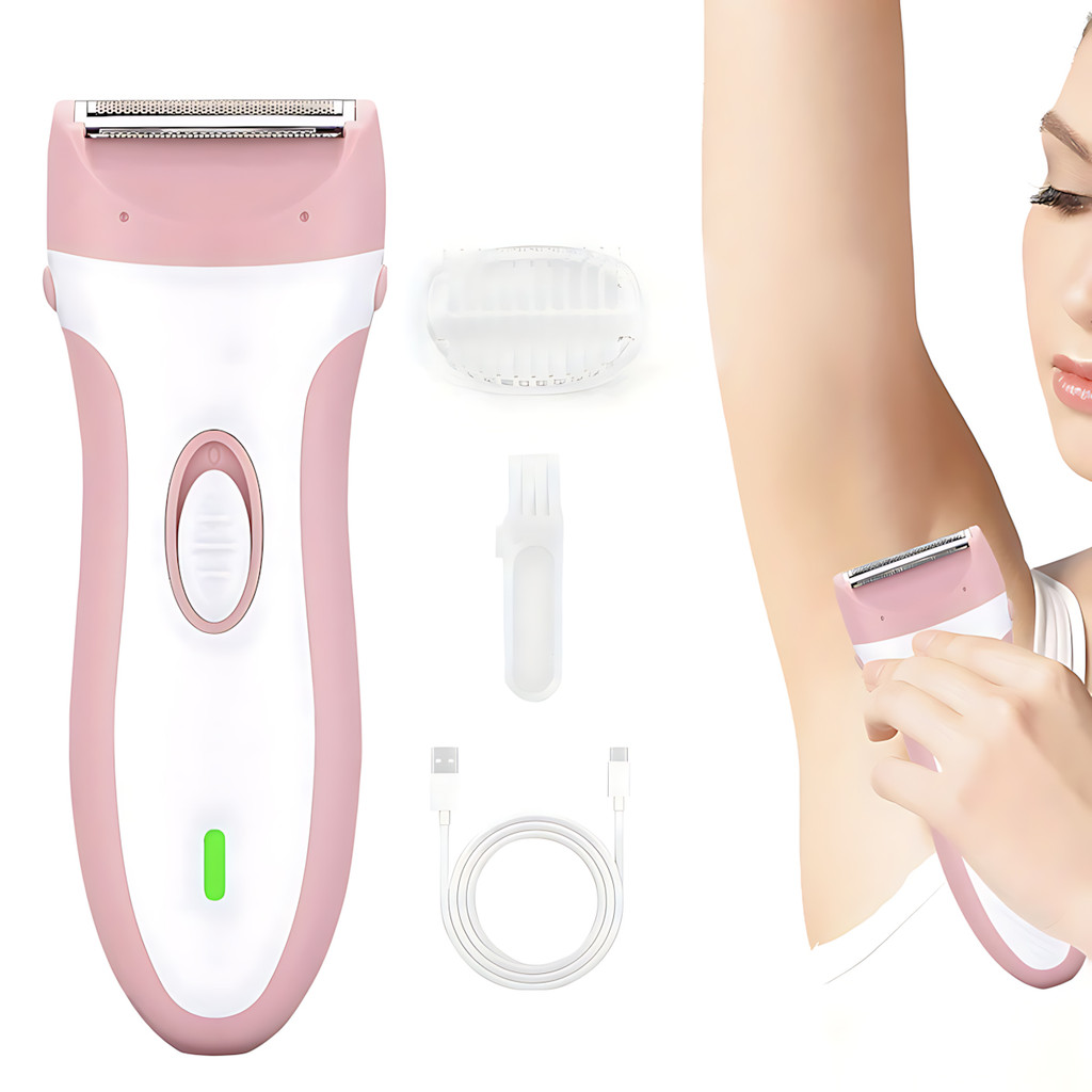 Women Trimmer Shaver Electric Armpit Hair Razor Arm Leg Hair Bikini ...