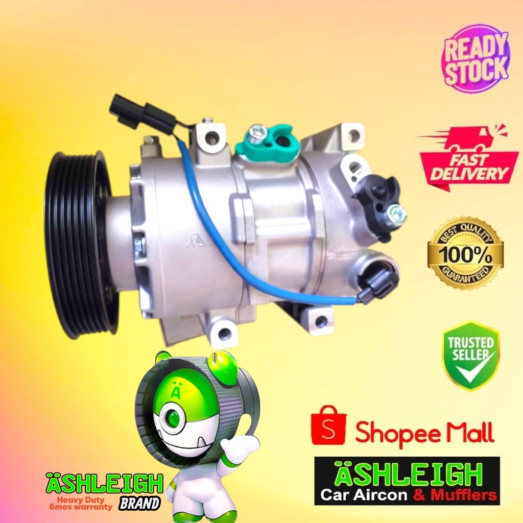 Ashleigh Kia Rio 2014-17 DVE12 Compressor Car Aircon Parts (ASH BRAND ...