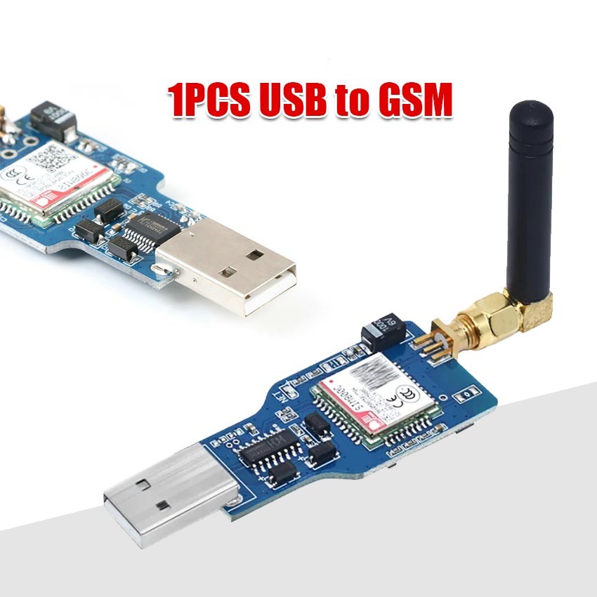 USB to GSM serial port GPRS SIM800C module with Bluetooth-compatible ...