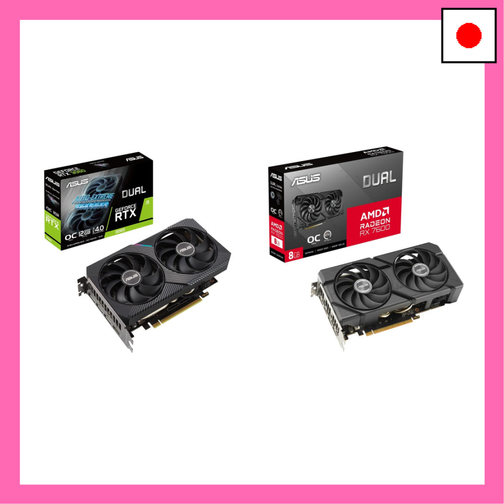 ASUS Dual Radeon RX 7600 EVO OC Edition 8GB GDDR6 Video Card / DUAL ...