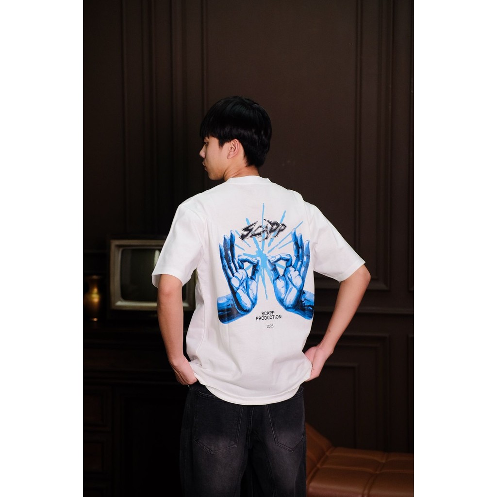 SCAPP | TWO HANDS | HEAVY WEIGHT OVERSIZE | Shopee Philippines