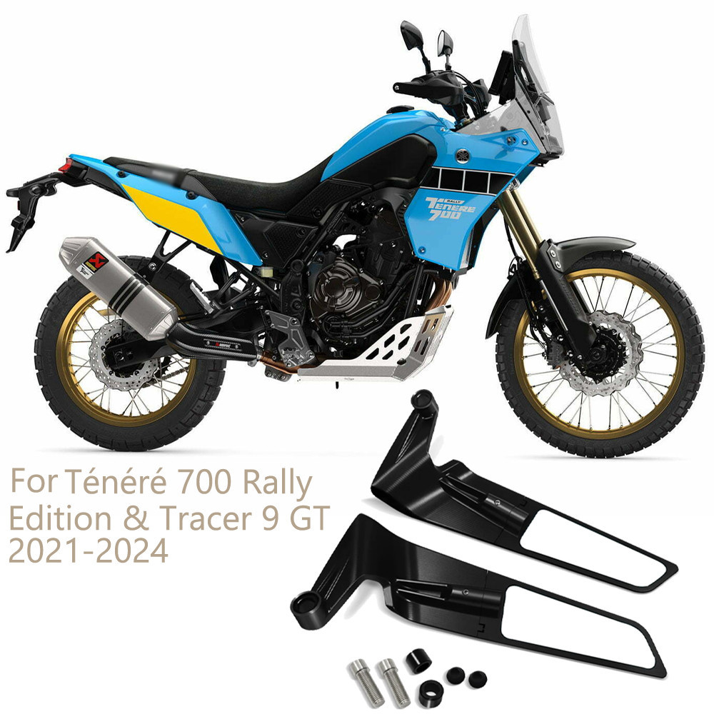 For Tenere 700 Rally Edition & Tracer 9 GT Mirrors Stealth Winglets ...