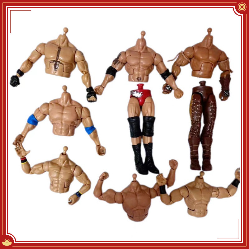 Wwe Wrestler Doll Accessories 6-7 Inch Doll Body Leg The Rock | Shopee ...