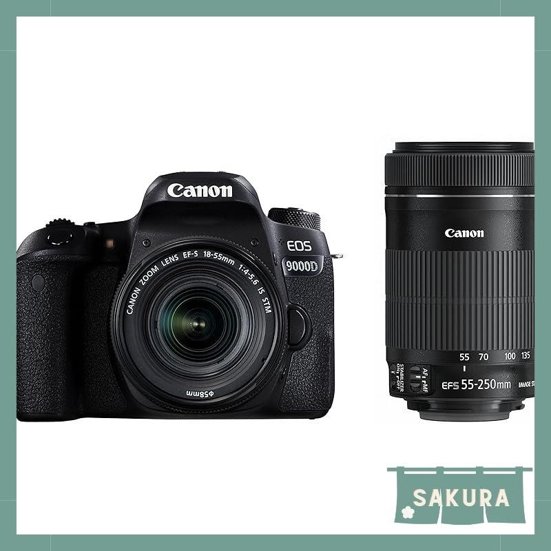 Canon EOS 9000d EF-S 55-250mm 18-55mm キヤノン Canon EOS