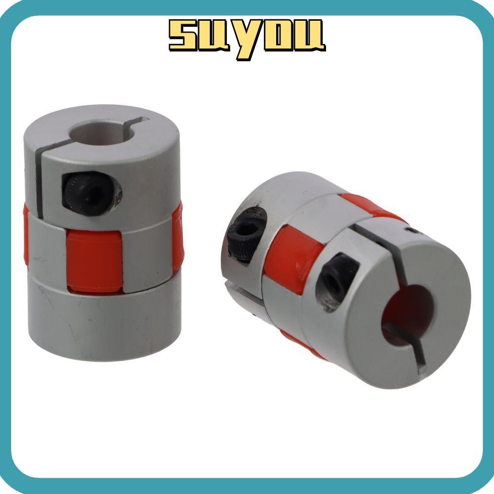 SUYO 2Pcs Shaft Coupling, L35xD25 10mm to 10mm Bore Coupler Joint ...