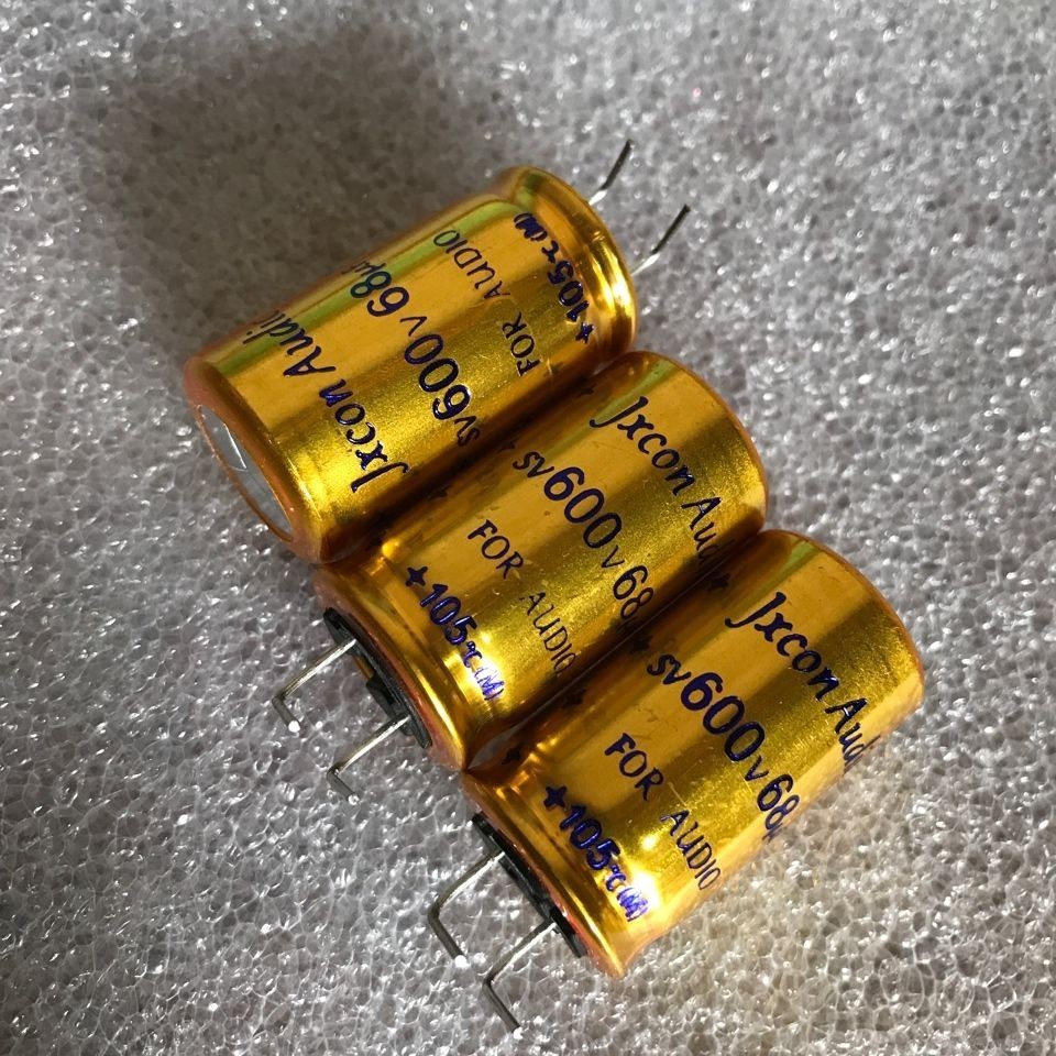 2 600V68UF origina JXCON highvotage ampifier power suppy fiter cathode ...