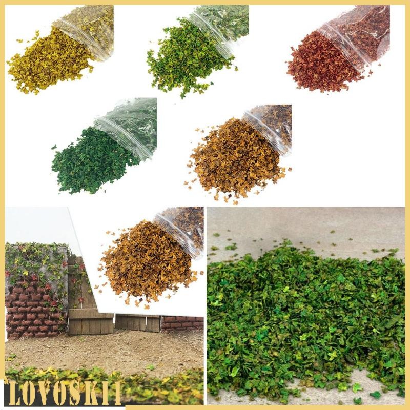 [Lovoski1] Miniature Leaf Static Model Sand Table Diorama Micro ...