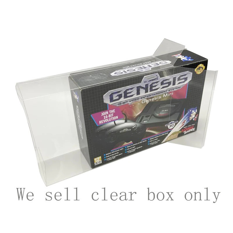 1pc Collection Box Display Box Storage Box for SEGA Genesis for MD Mini ...