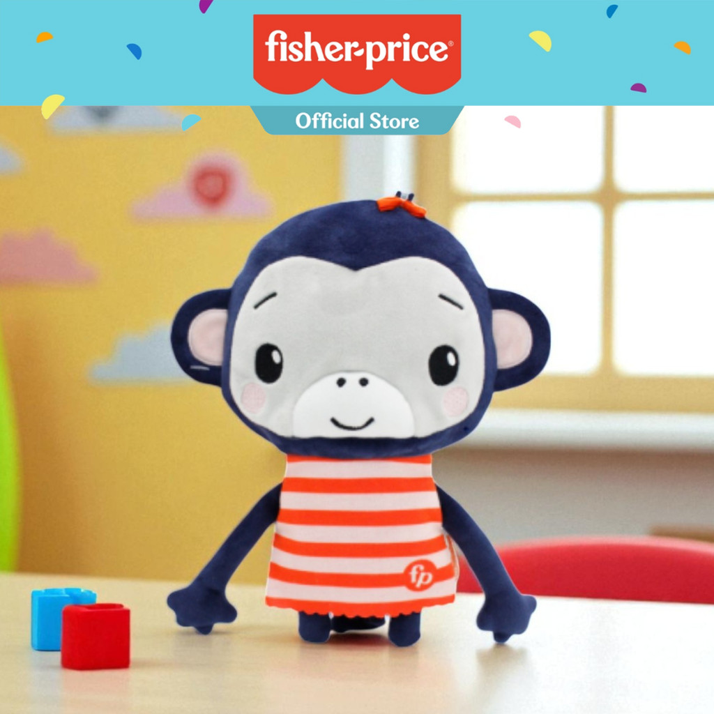 Fisher Price Plush Dolls Monkey Toy For Kids | Shopee Philippines